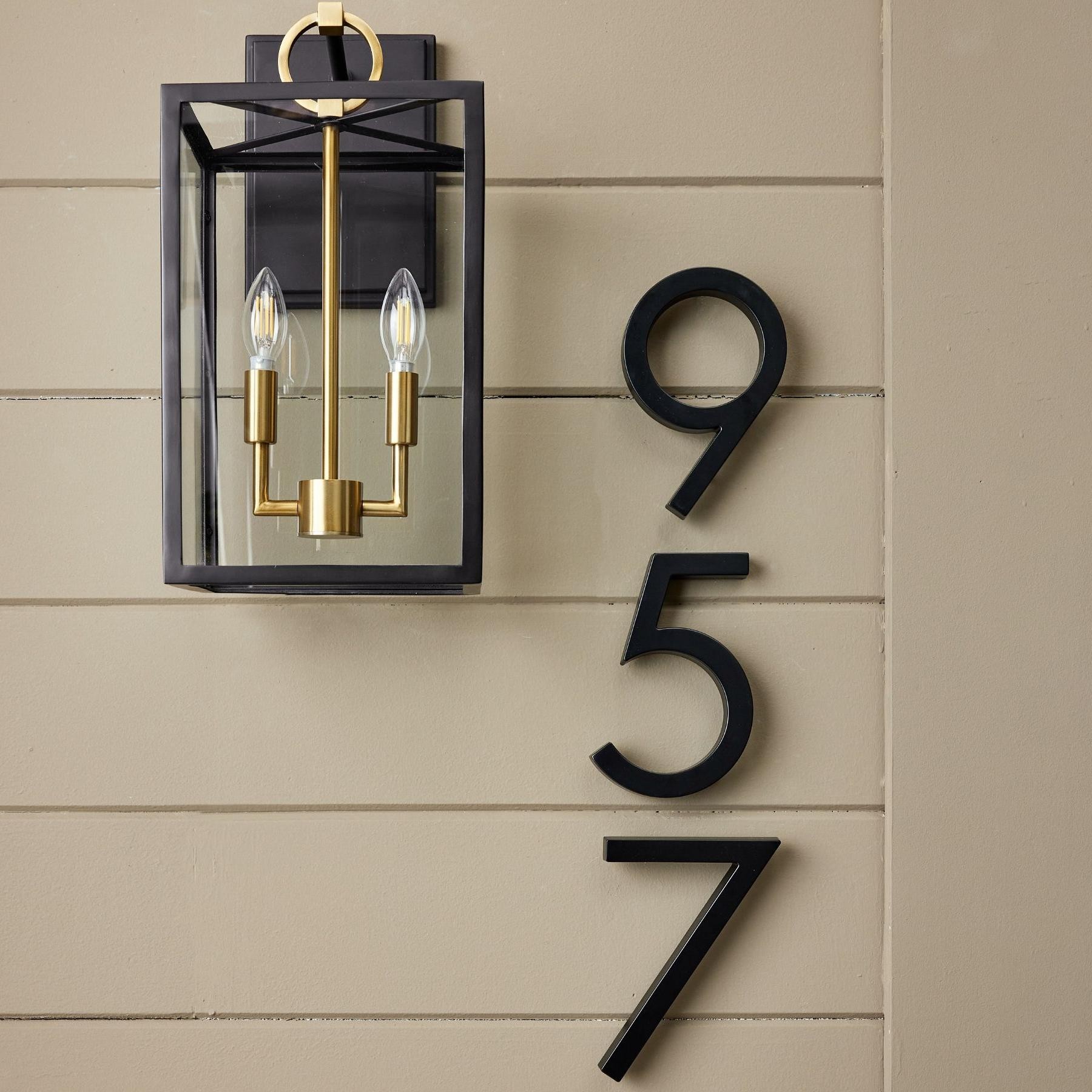 Ferrix Industrial Iron Outdoor Wall Lamp - Lighting Stylish Exterior Glass Lighting T143