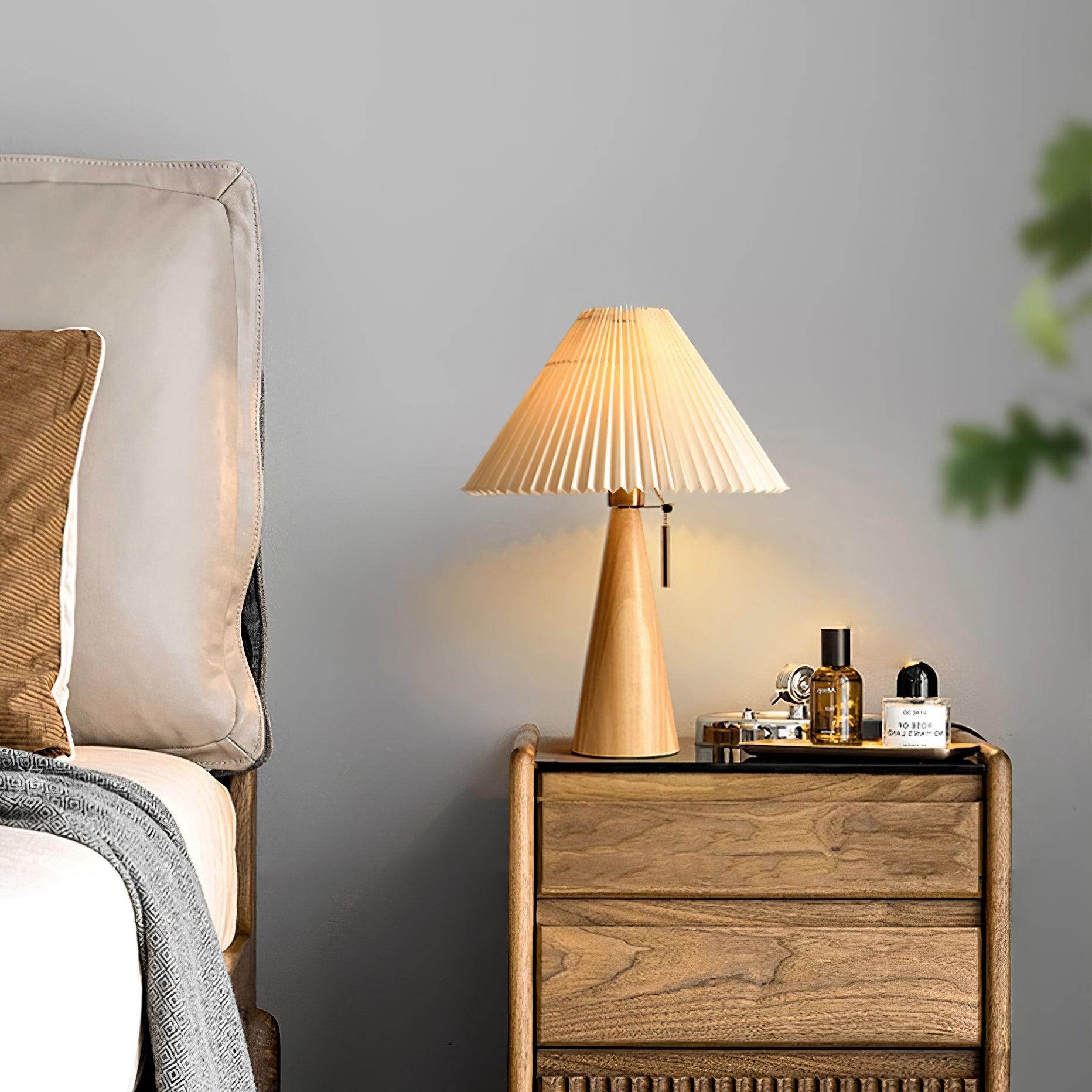 Fashion Vintage Wood Table Lamp M152