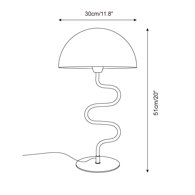 Tuija Twist Table Lamp D81
