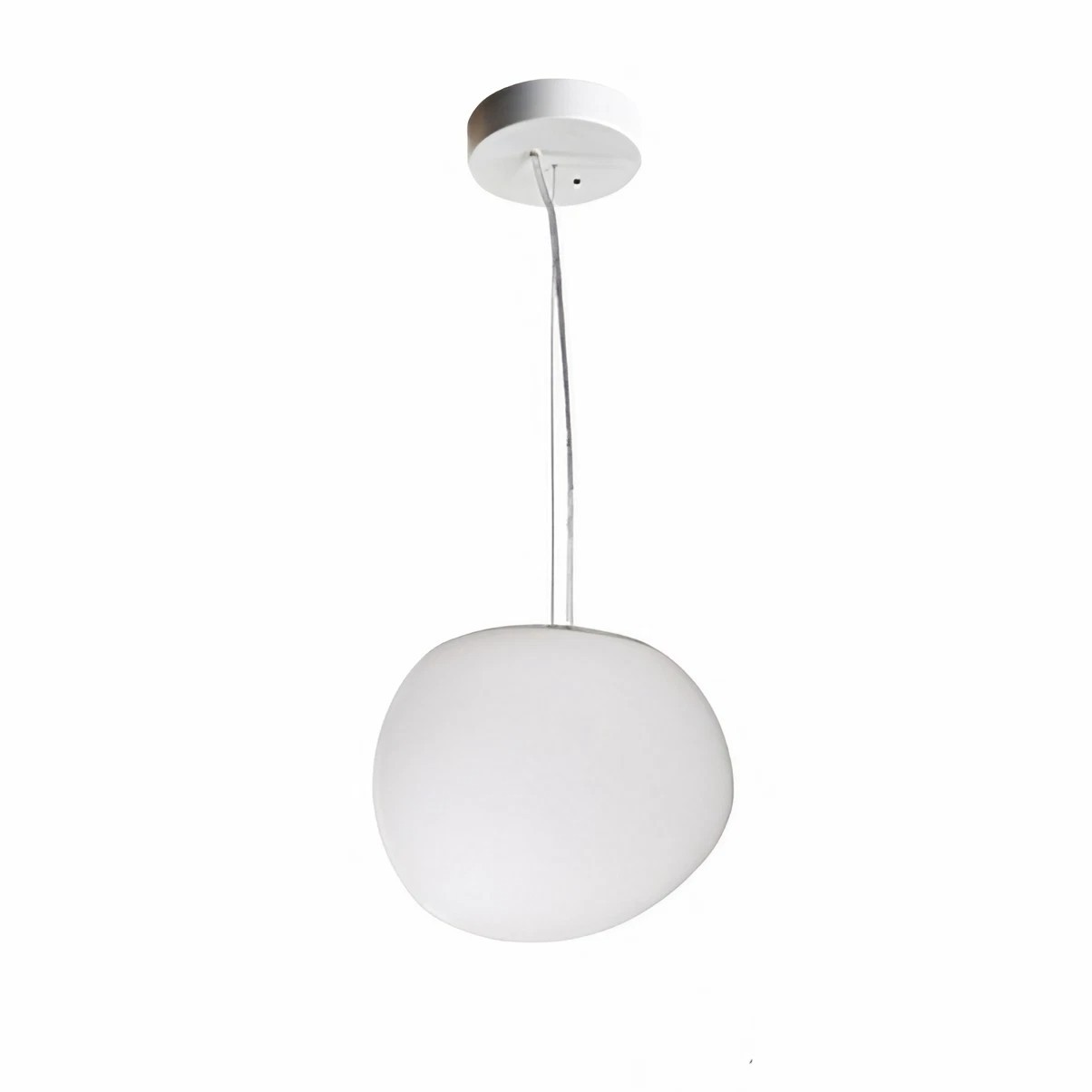 Stone Shape Opal Glass Pendant Light S05