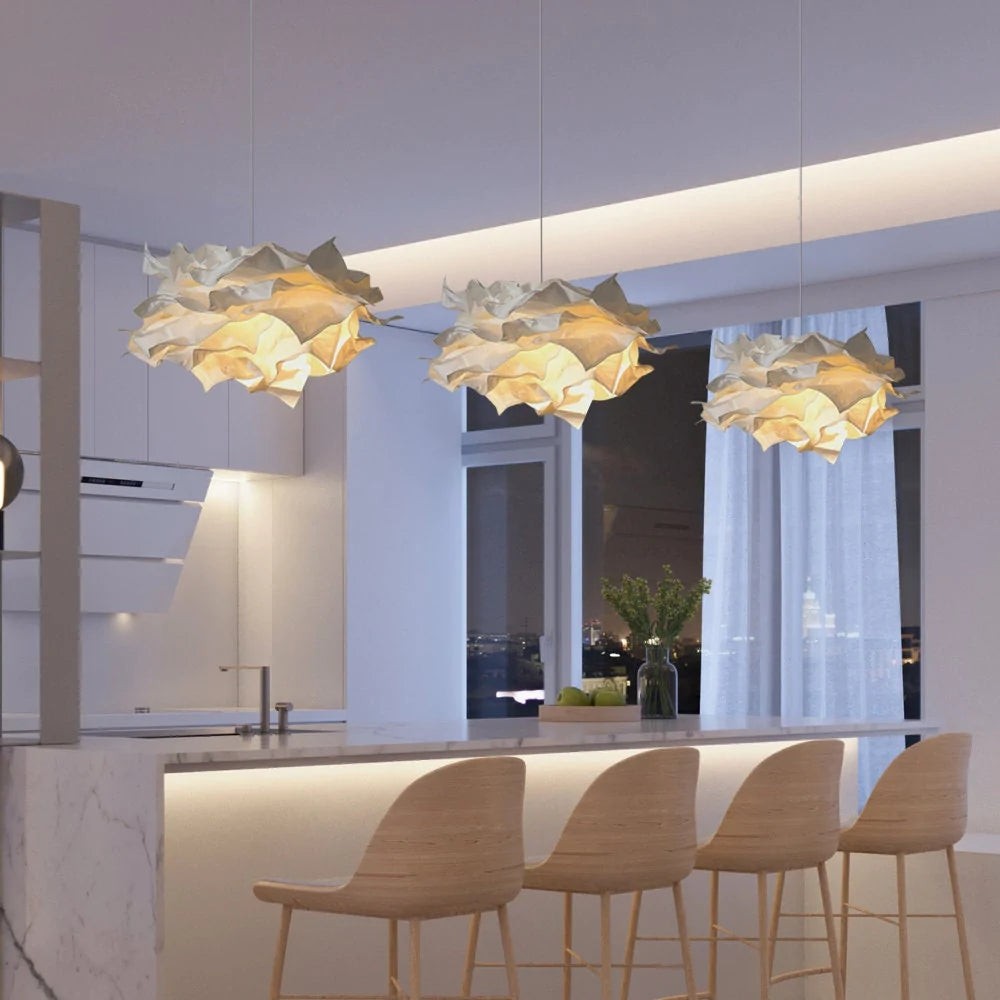 Art Decor DIY Paper Cloud Pendant Lamp S112