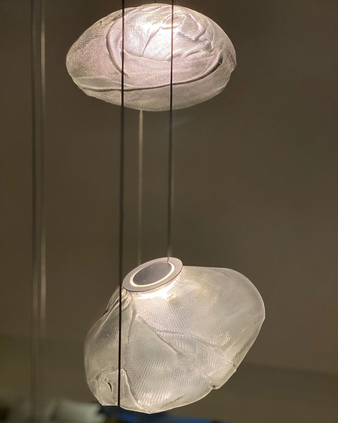 Multi-Head Irregular Glass Bubble Chandelier M180