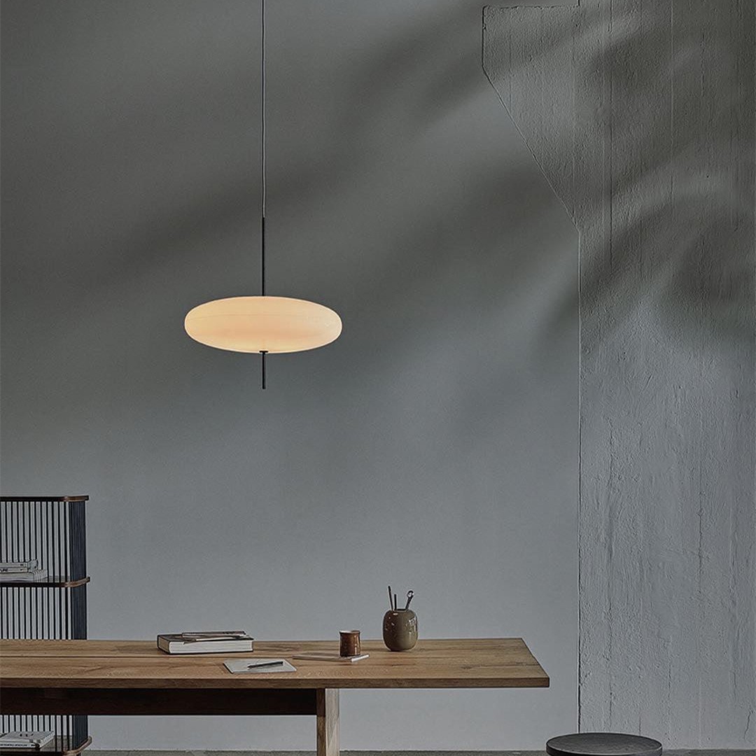 Modern Elliptical Shape Pendant Light