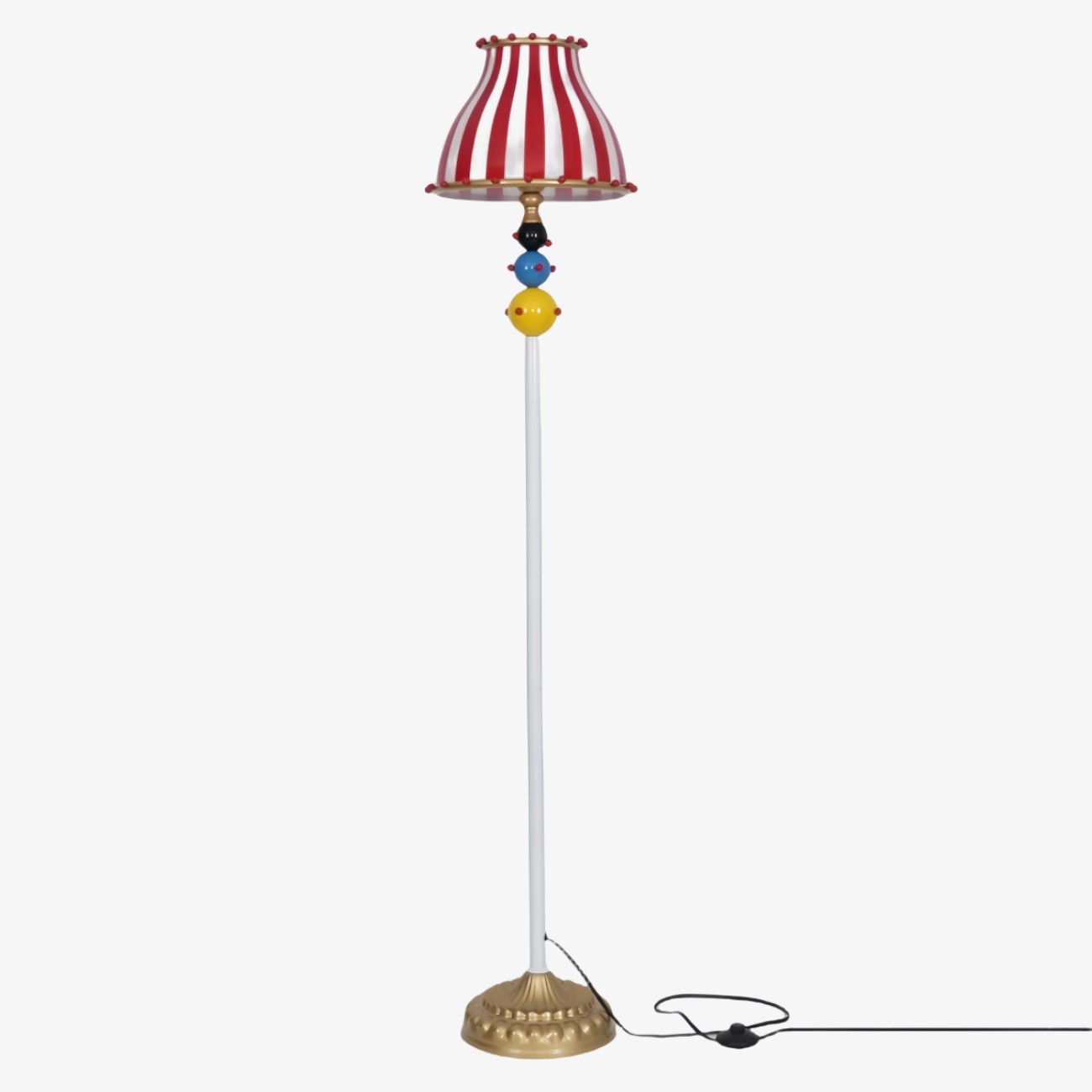 Festilo Circus Sculptural Floor Lamp - Curved Arch Metal Design Floor Fixture for Living Spaces T511