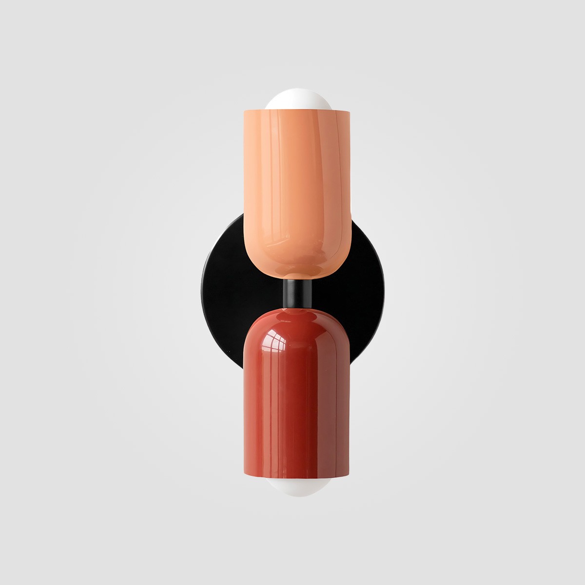 Colorful Double Head Up Down Wall Sconce S113