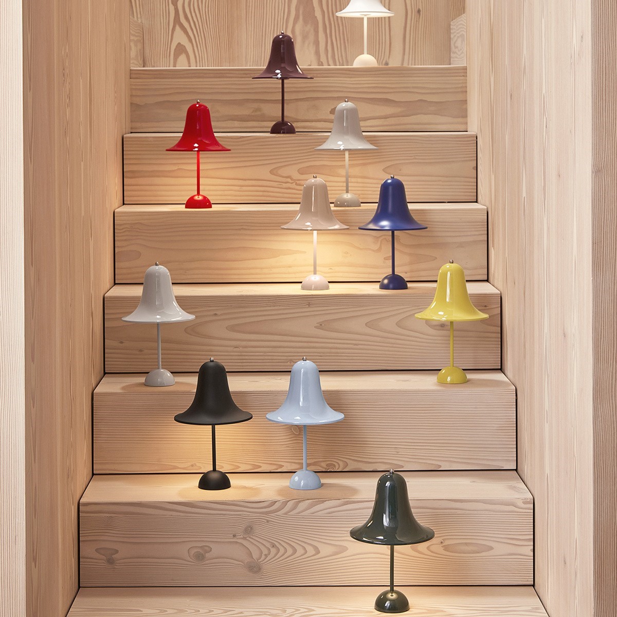 Modern Pantop Portable Table Lamp For Bedroom S52