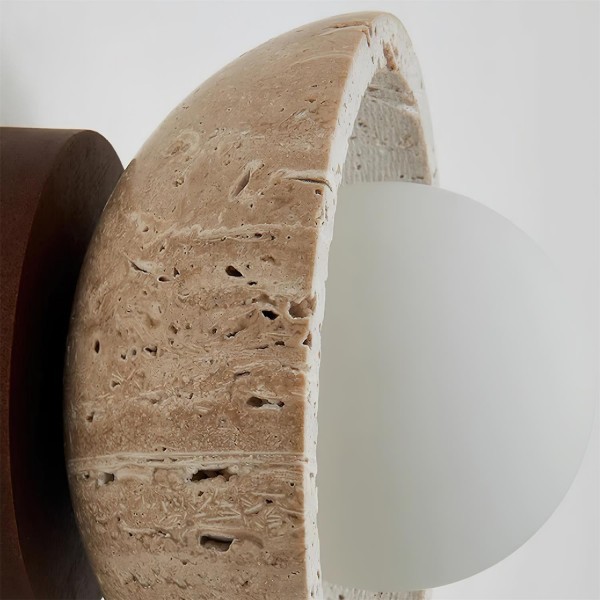 Travira Ceiling Light Textured Bowl Design Flush Mount Ceiling Lamp - Organic Style for Living Rooms T493