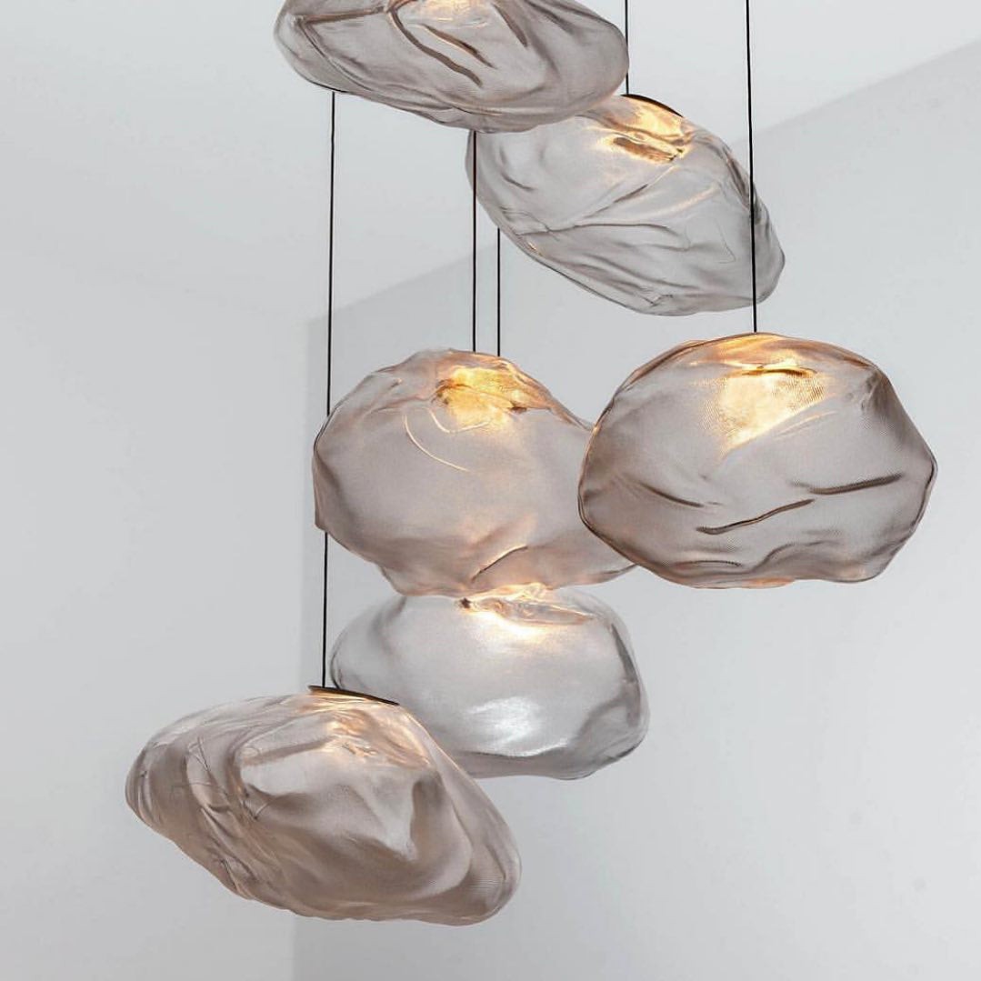 Multi-Head Irregular Glass Bubble Chandelier M180