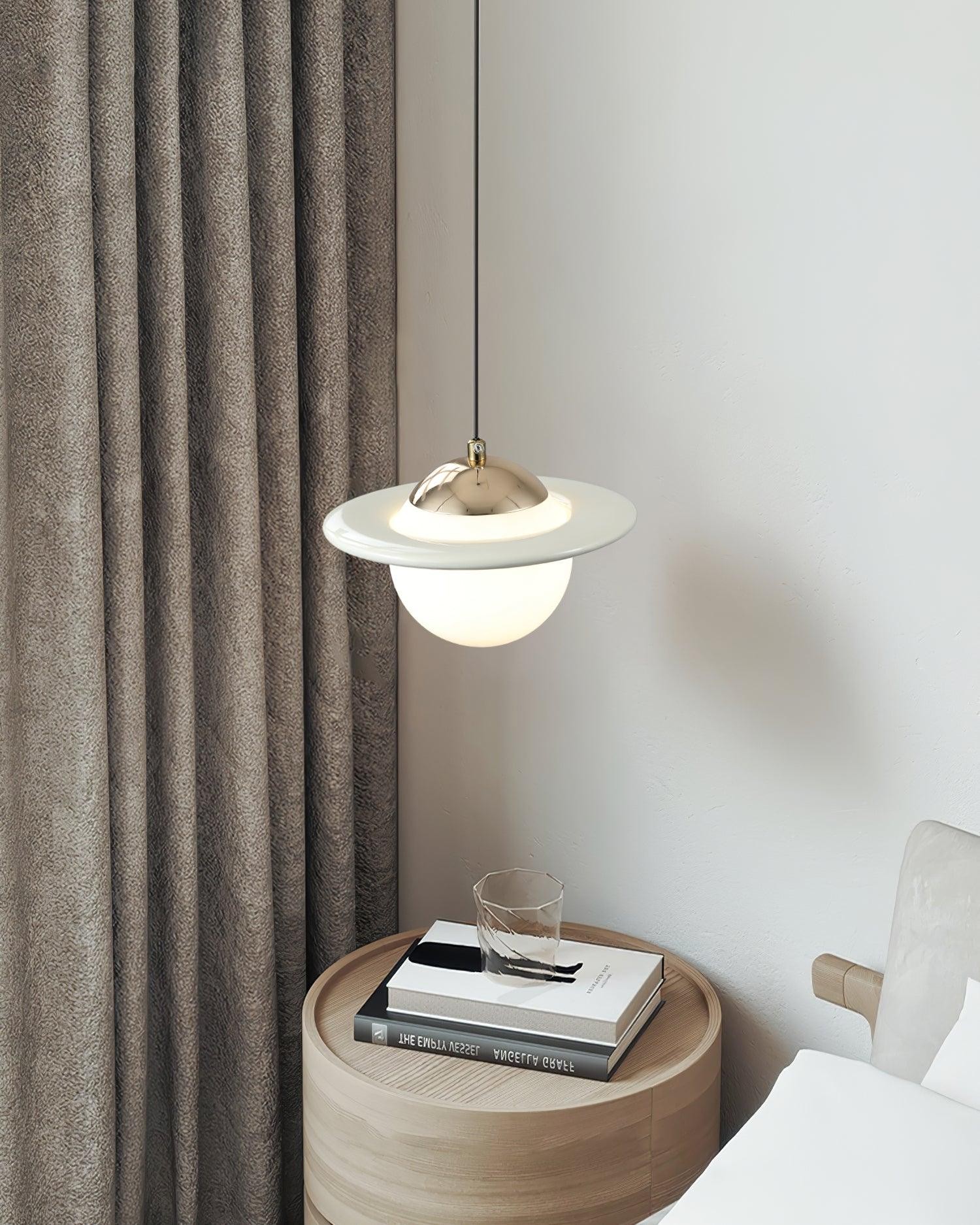 Romantic Saturn Planet Pendant Lamp for Bedroom M519