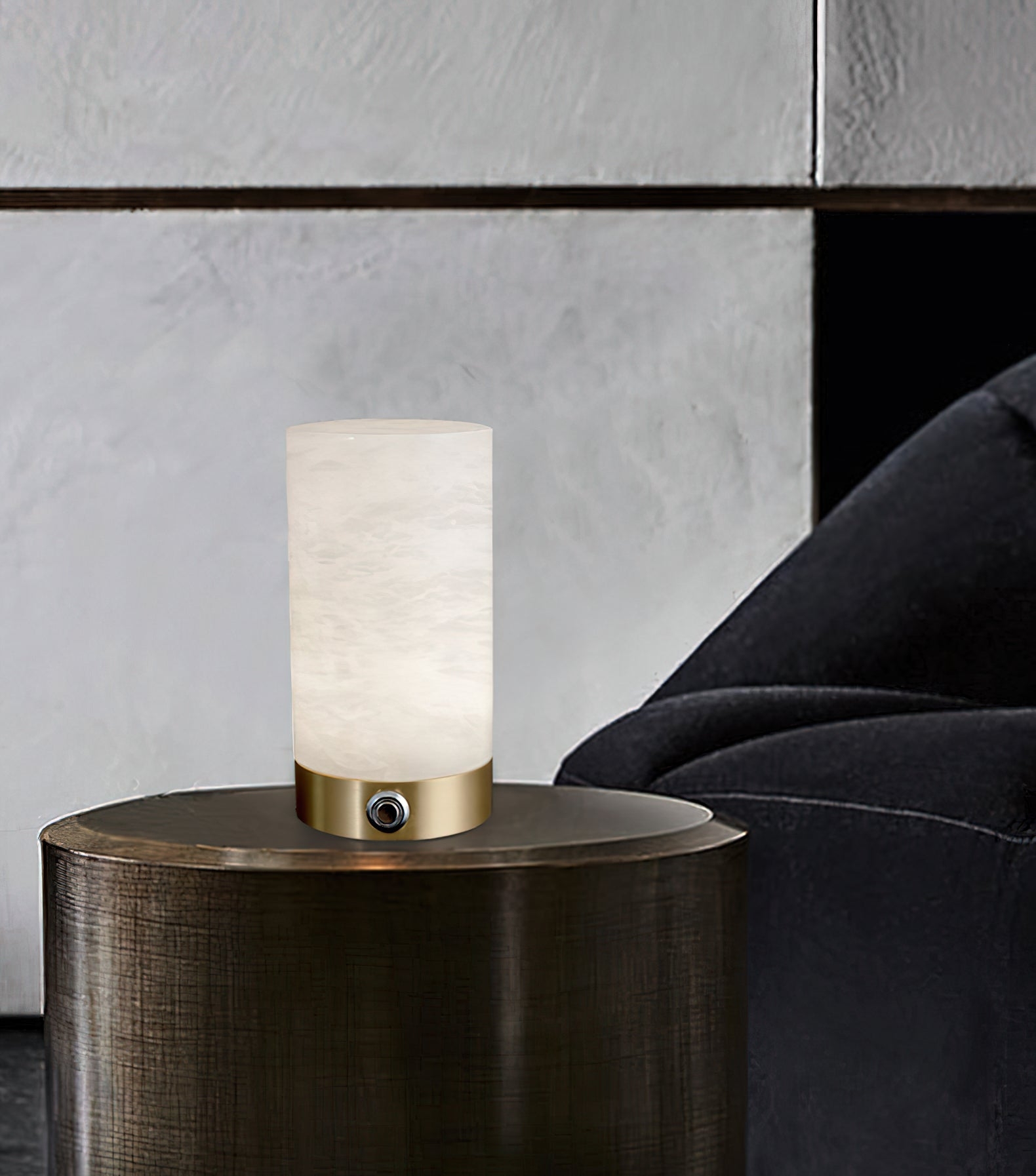 Totem Alabaster Table Lamp D499