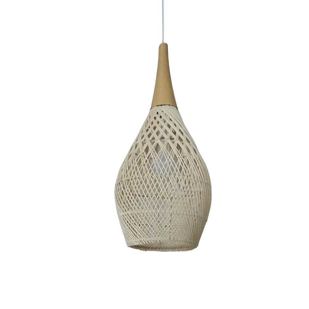 Handmade Rattan Tapestry Pendant Light D839