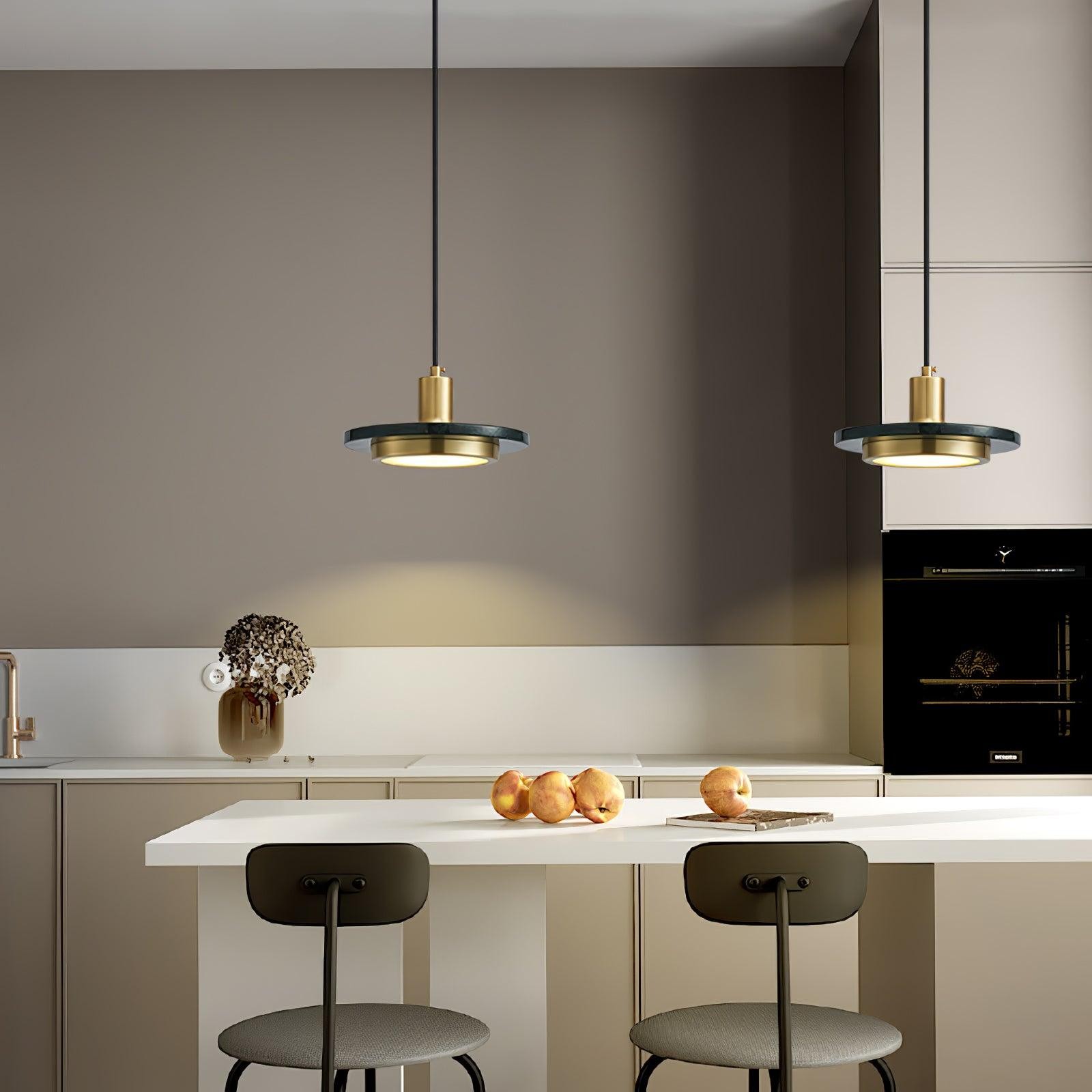 Double Circle Pendant Light M74