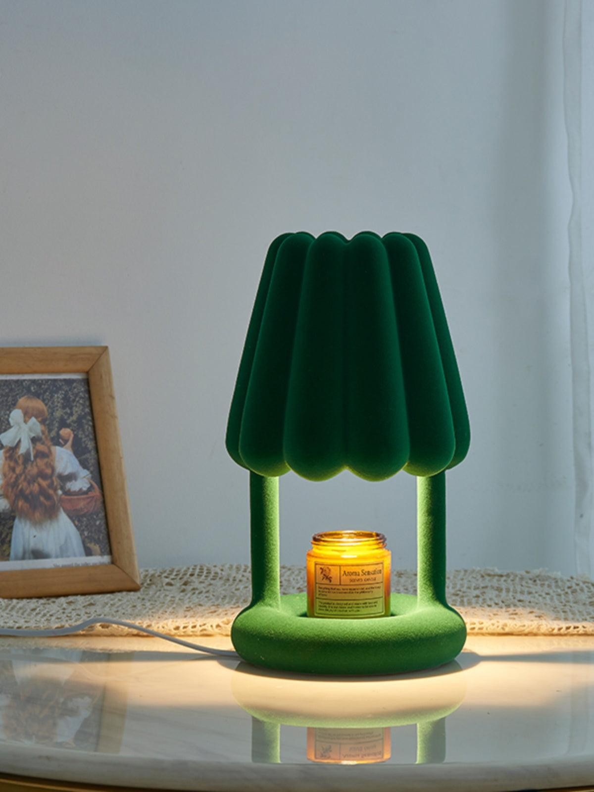 Ice Cream Flocked Resin Table Lamp M566