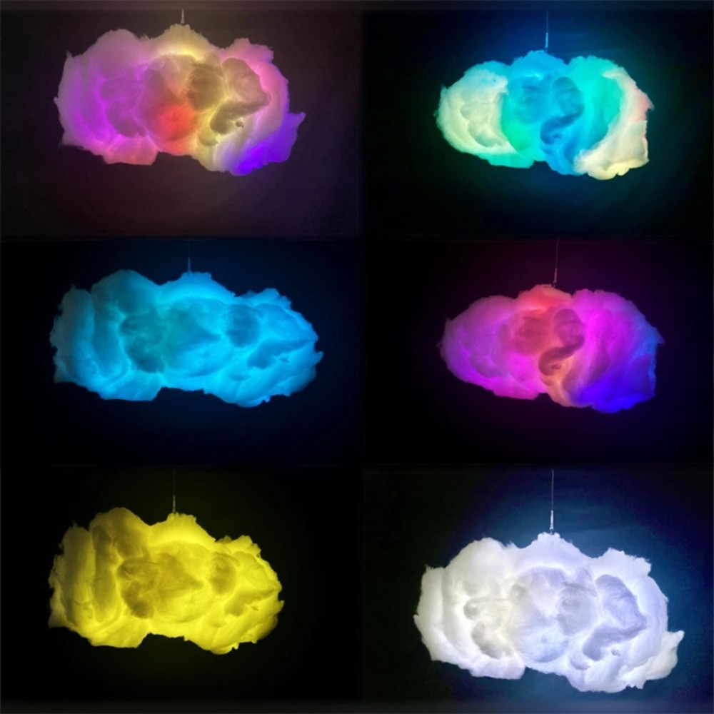 Creative RGB DIY Cloud LED Pendant Light S176