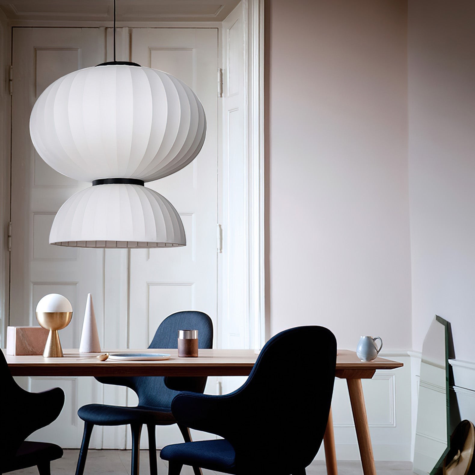 Mulberry Silk Lantern Pendant Light M536