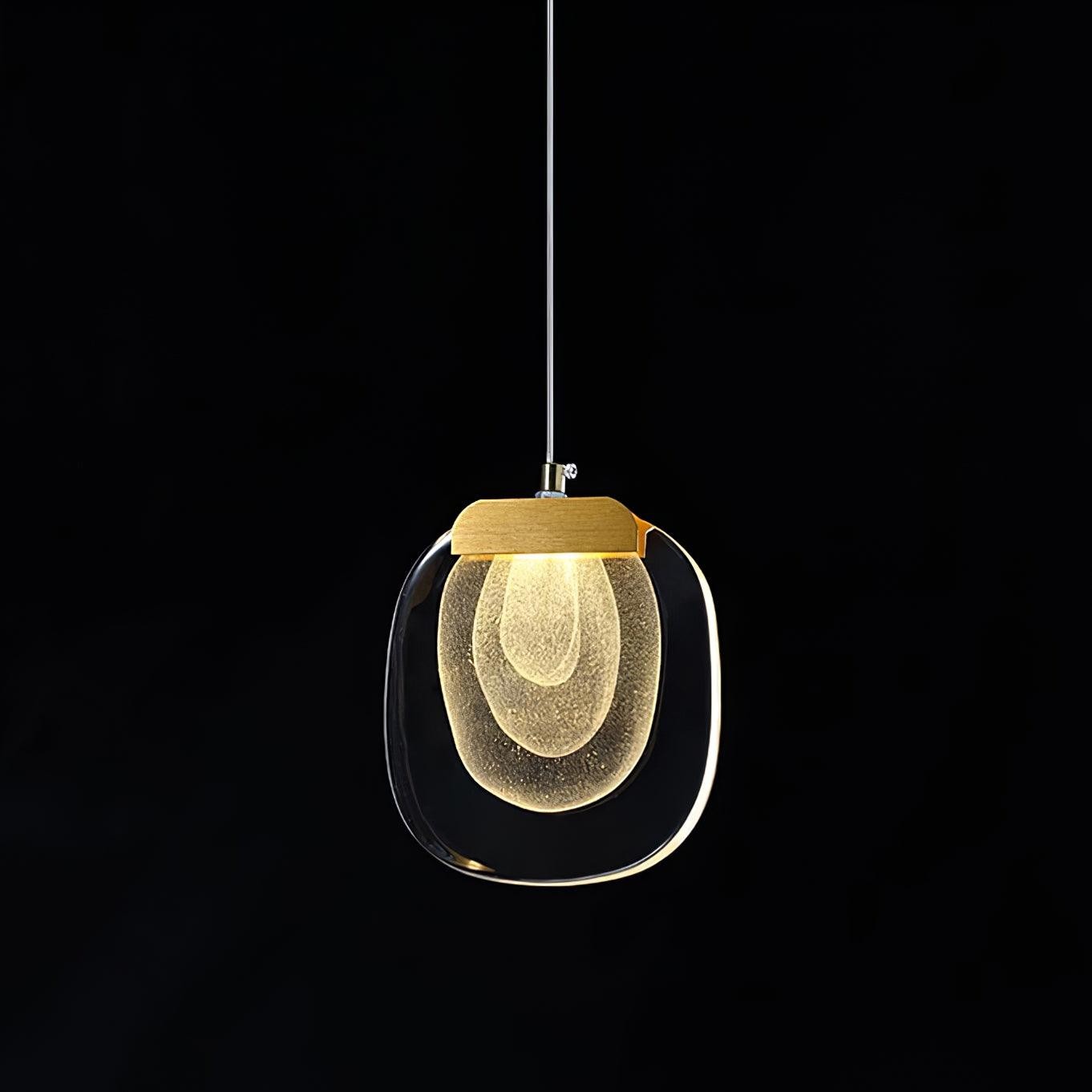 Glass Ripples Pendant Lamp M258