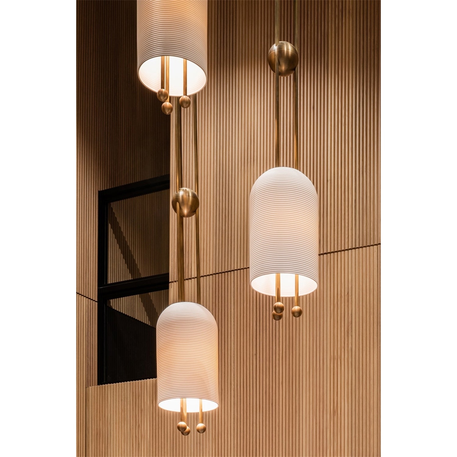Lantern Glass Pendant Lamp D479