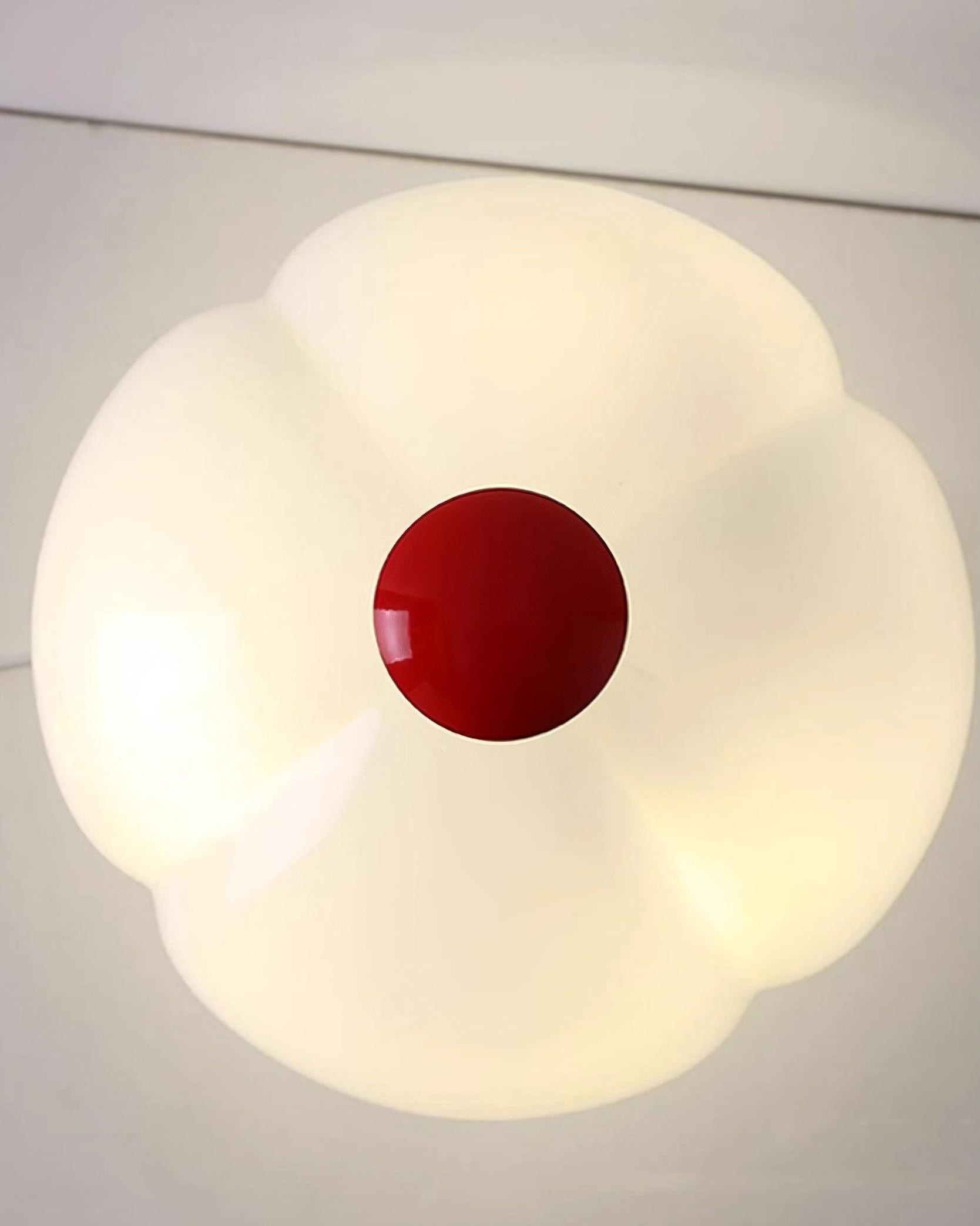 Cream Style Glass Mushroom Table Lamp M321