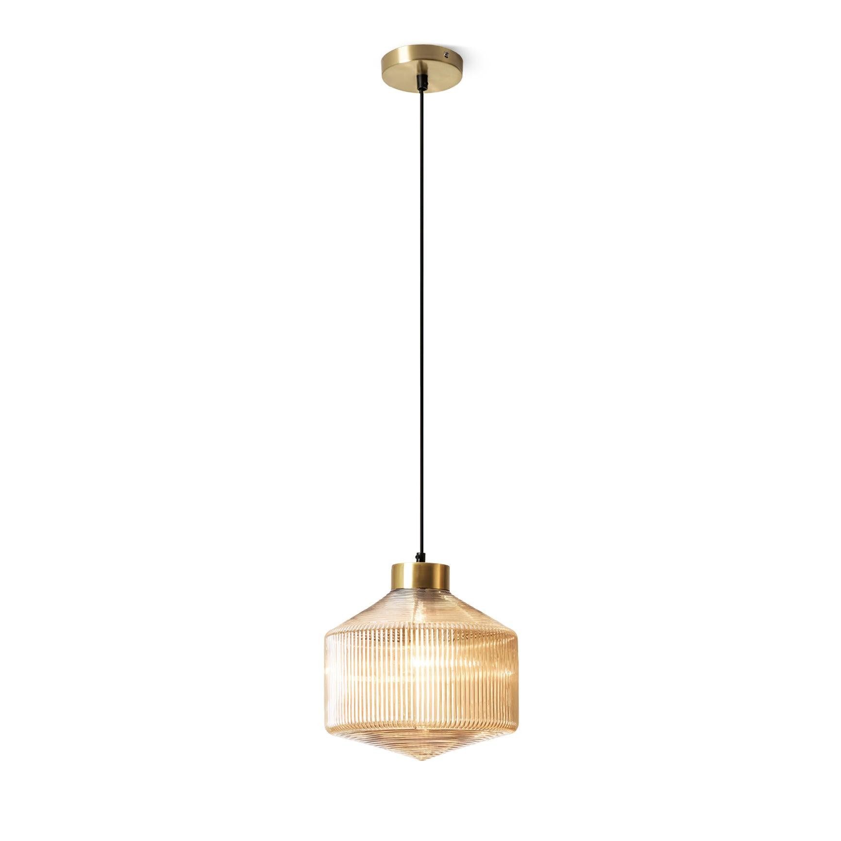 Striped Spinning Top Pendant Light M21