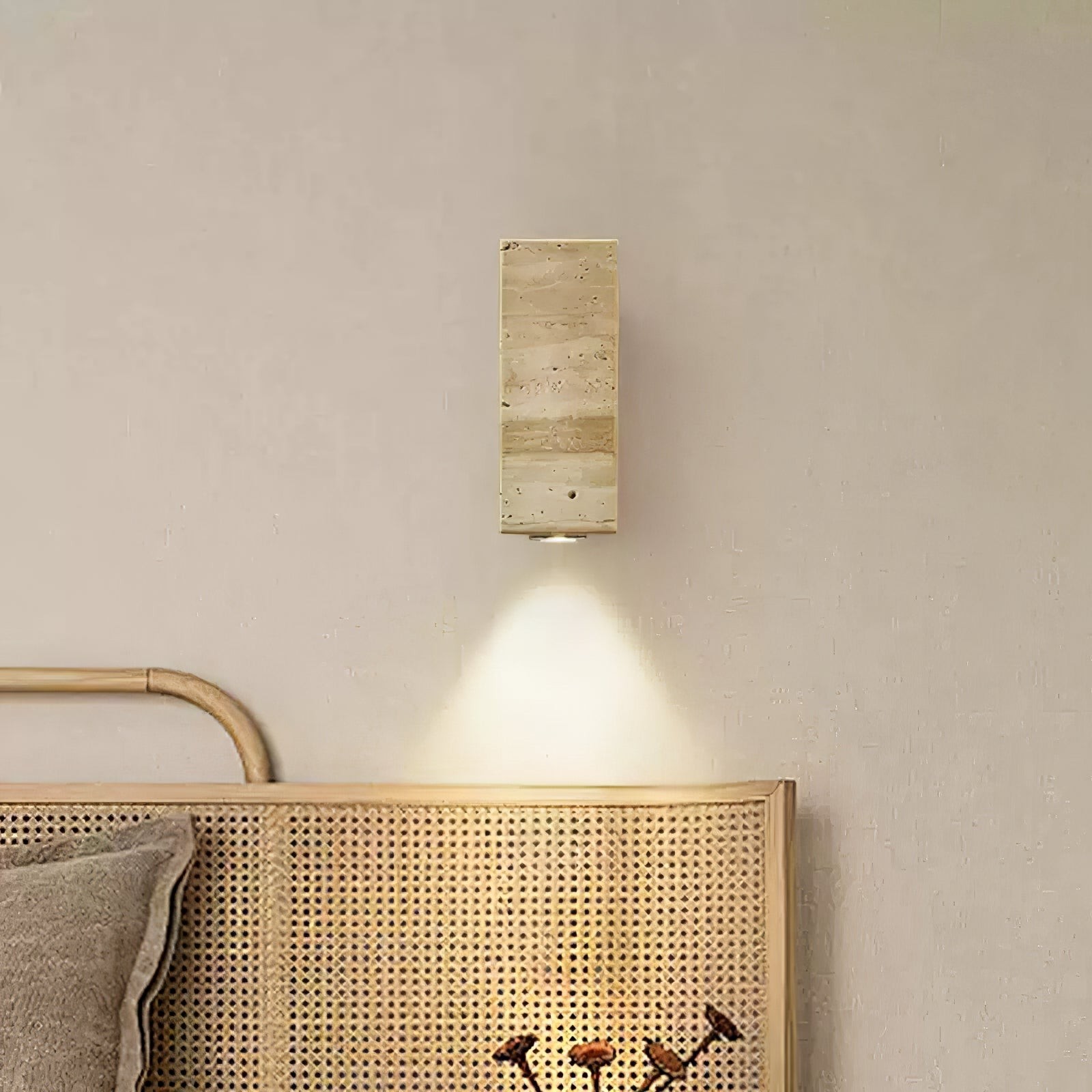 Vintage Marble Travertine Wall Lamp M577