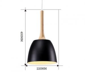 Size A dimension diagram for Scandinavian Pendant Light