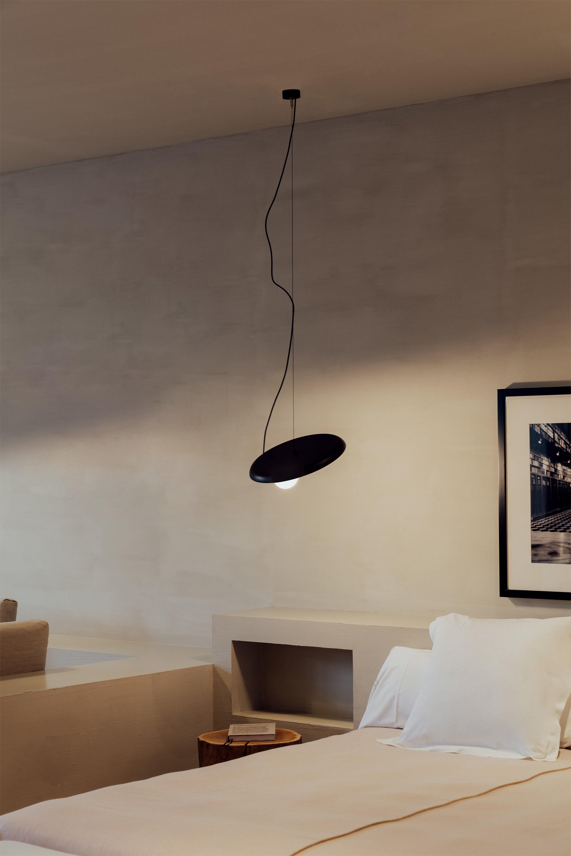 Acoustic Disc Pendant Lamp D448