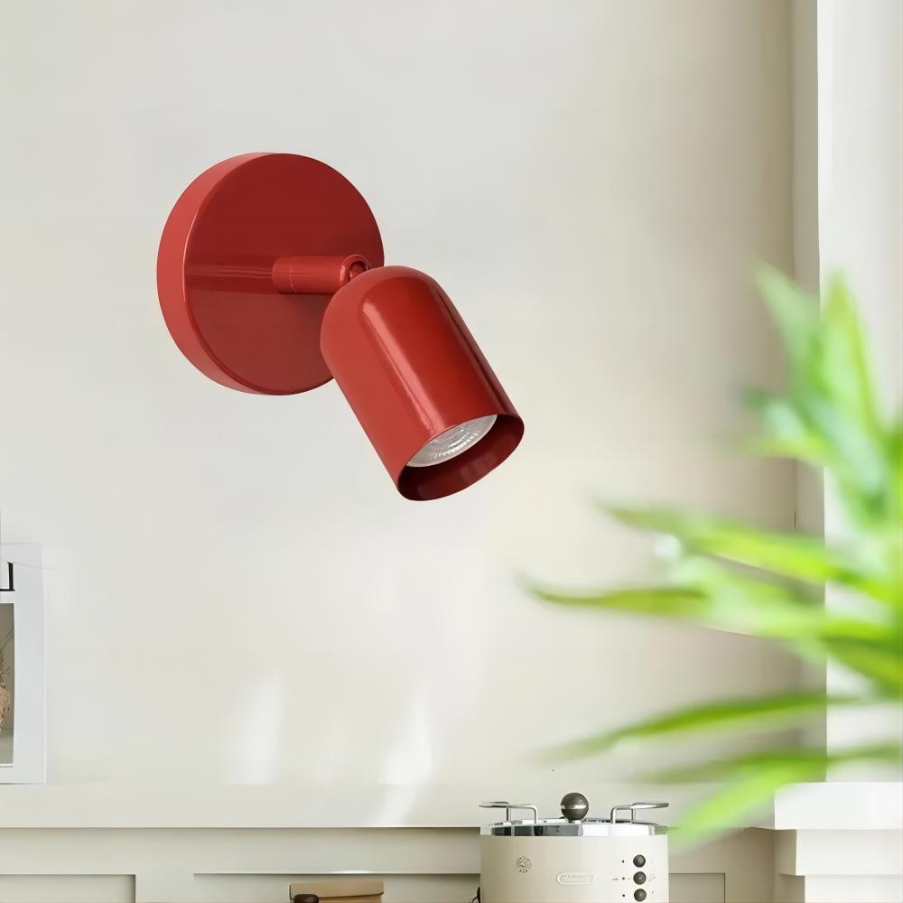 Modern Cylinder Rotatable Macaron Wall Light S135