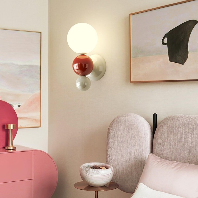 Macaron Globe Bubble Wall Lamp M291