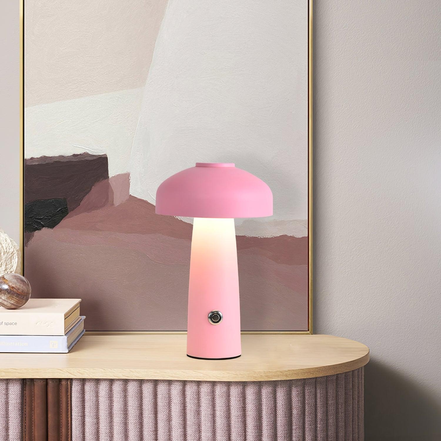 Mushroom Built-in Battery Table Lamp M60