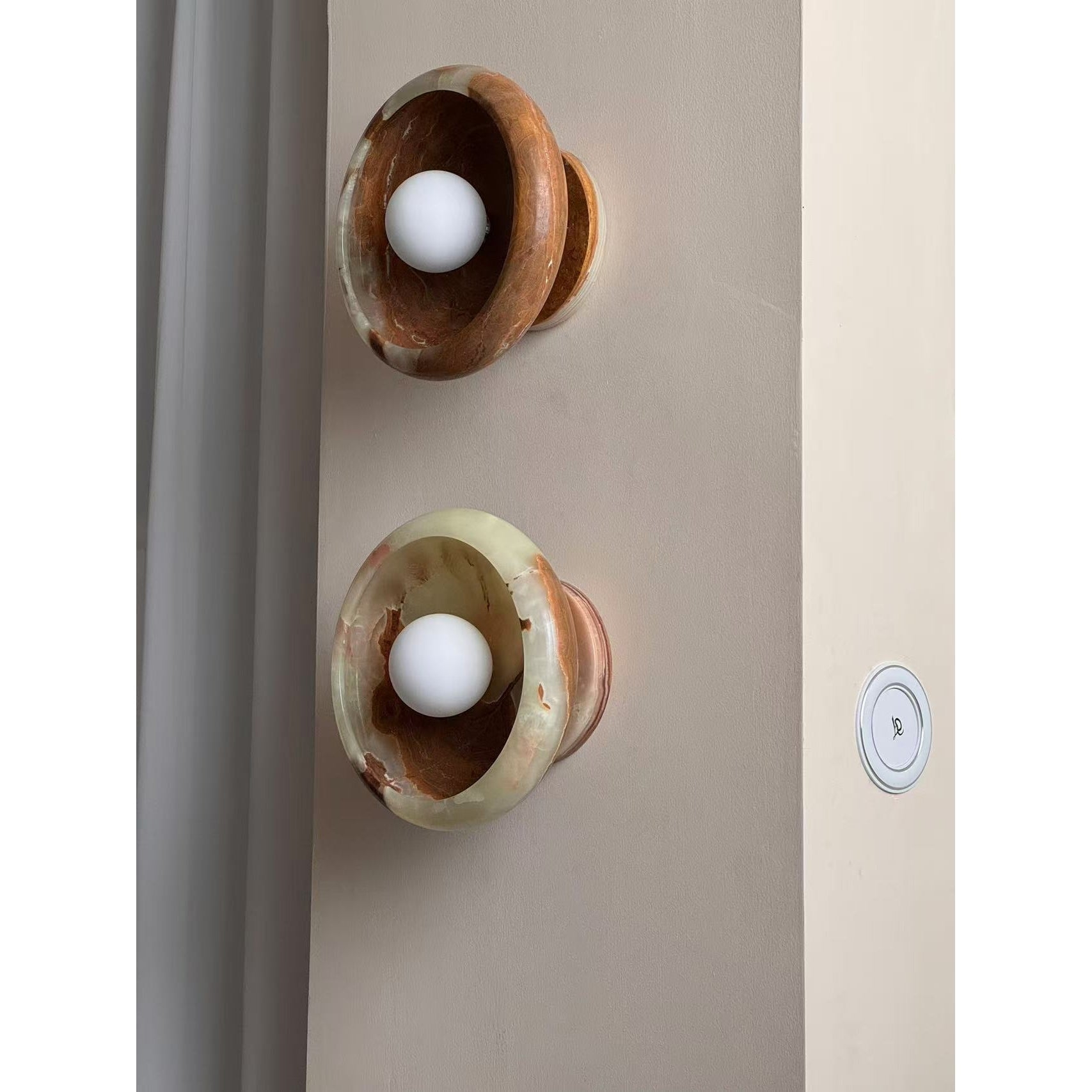 Piedra Marble Wall Lamp D572