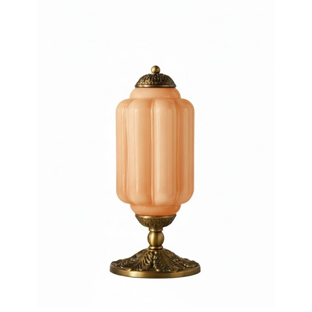 Eloise Vintage Glass Led Pumpkin Table Lamp G71