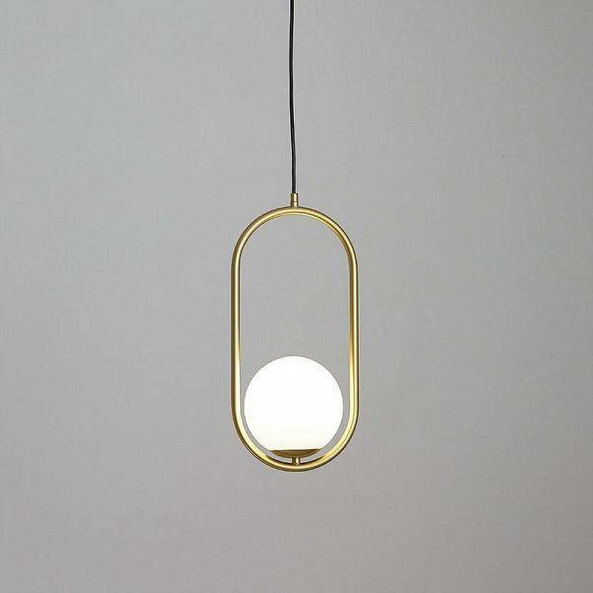 Modern Geometric Metal Pendant Light