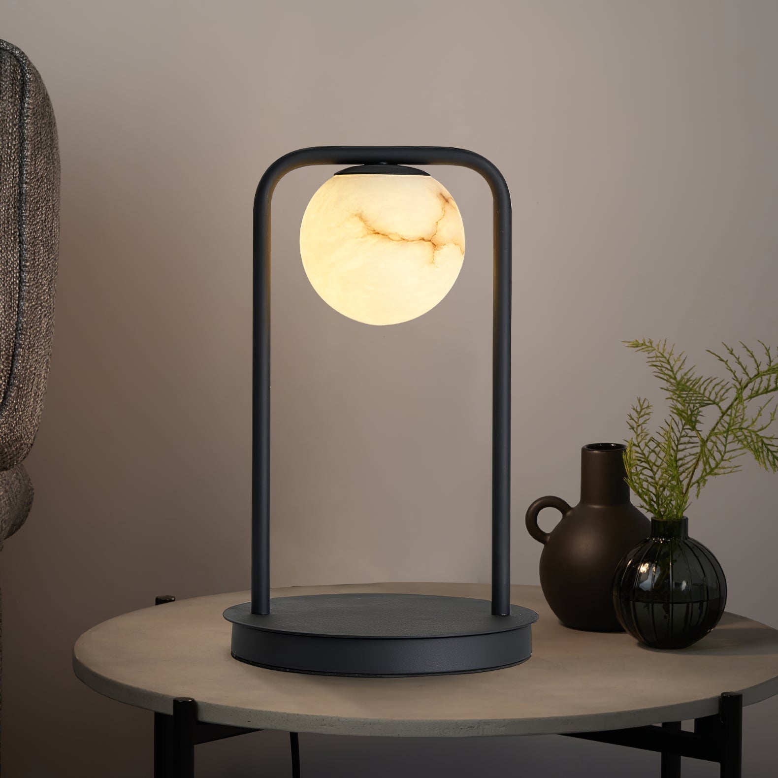Tribeca Alabaster Table Lamp D457