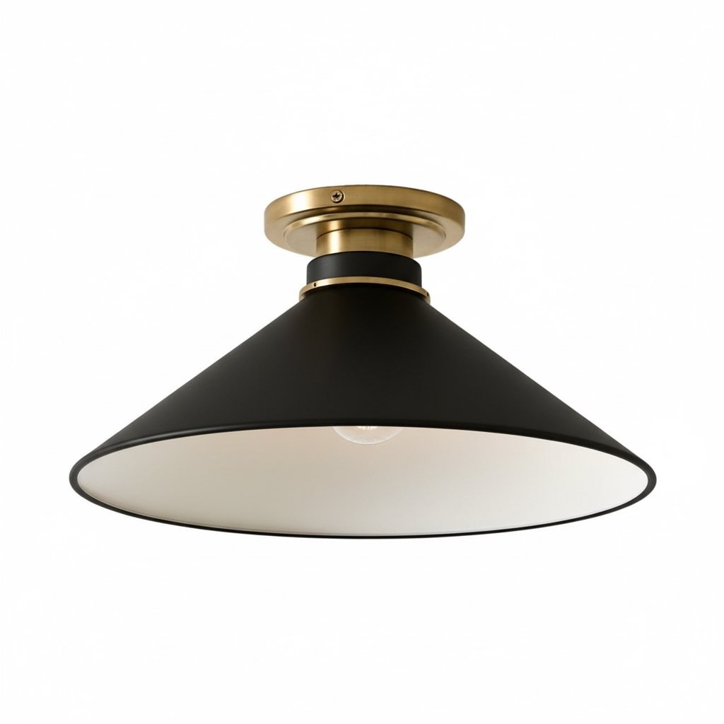 Aurenza Timeless Flush Mount Light - Farmhouse Design with Simple Elegant Charm T286
