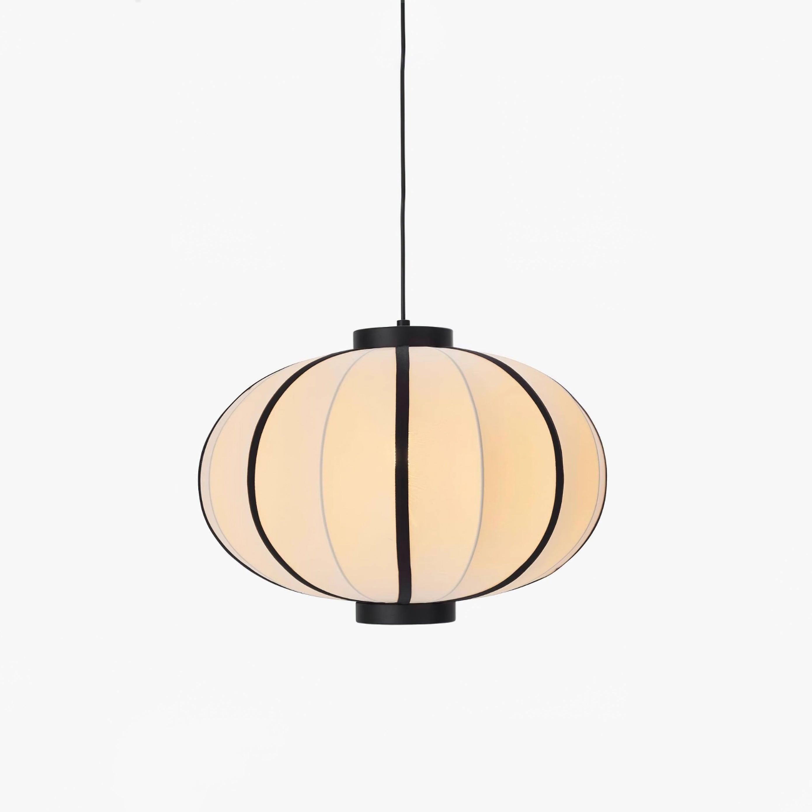 Minimalist Black and White Lantern Pendant Lamp M220