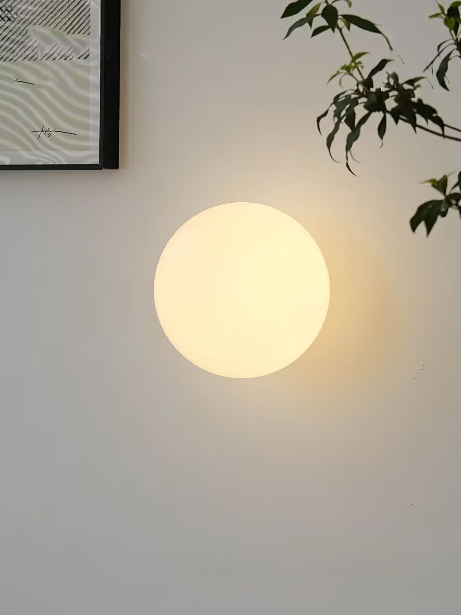 Minimalist Bauhaus Orb Style Wall Lamp M65