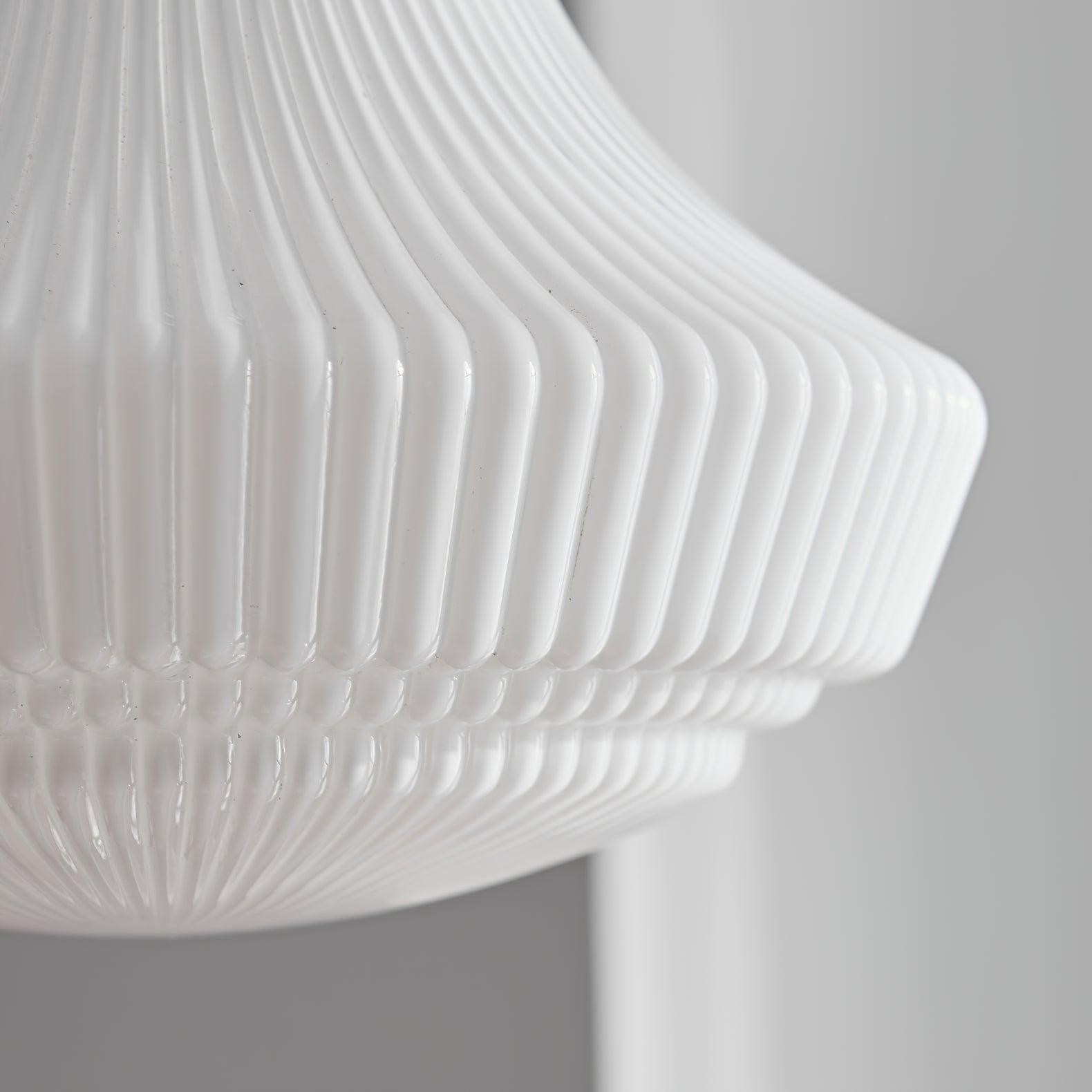 Classical Brass Alabaster Glass Pendant Lamp M424