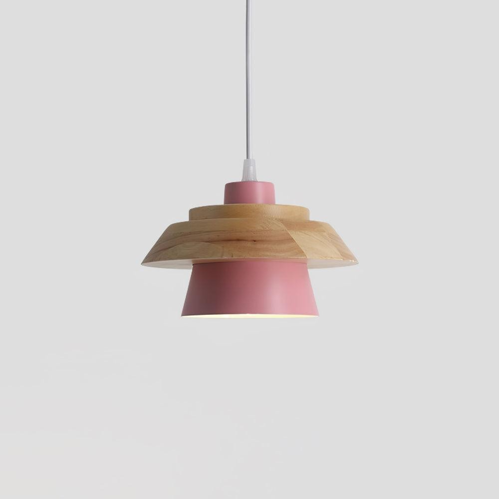 Stone Wood Pendant Lamp M419