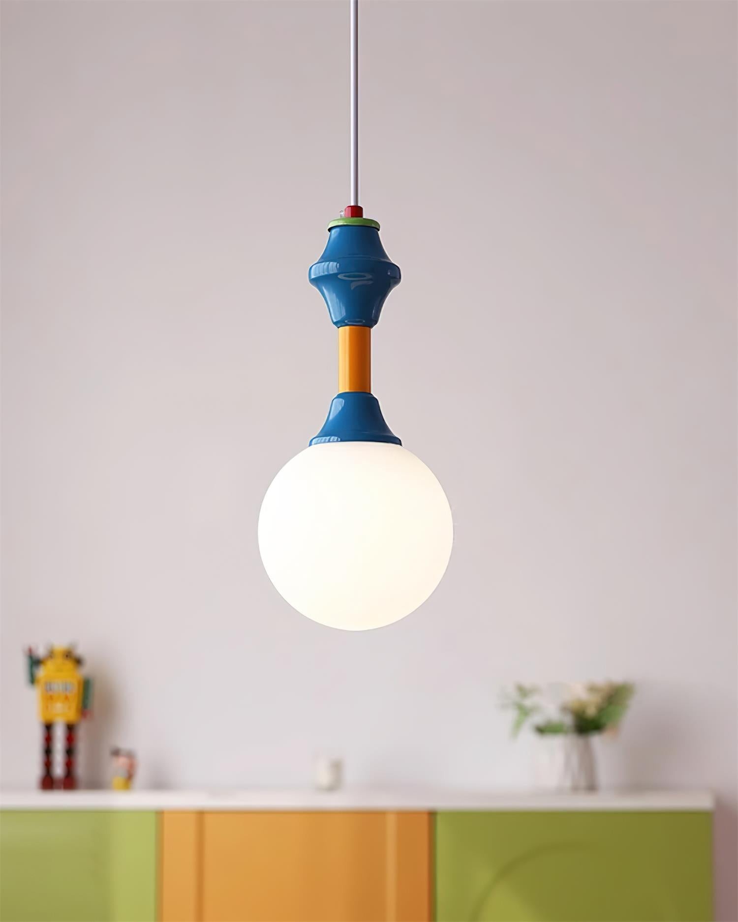 French Blue And White Atmosphere Pendant lamp M194