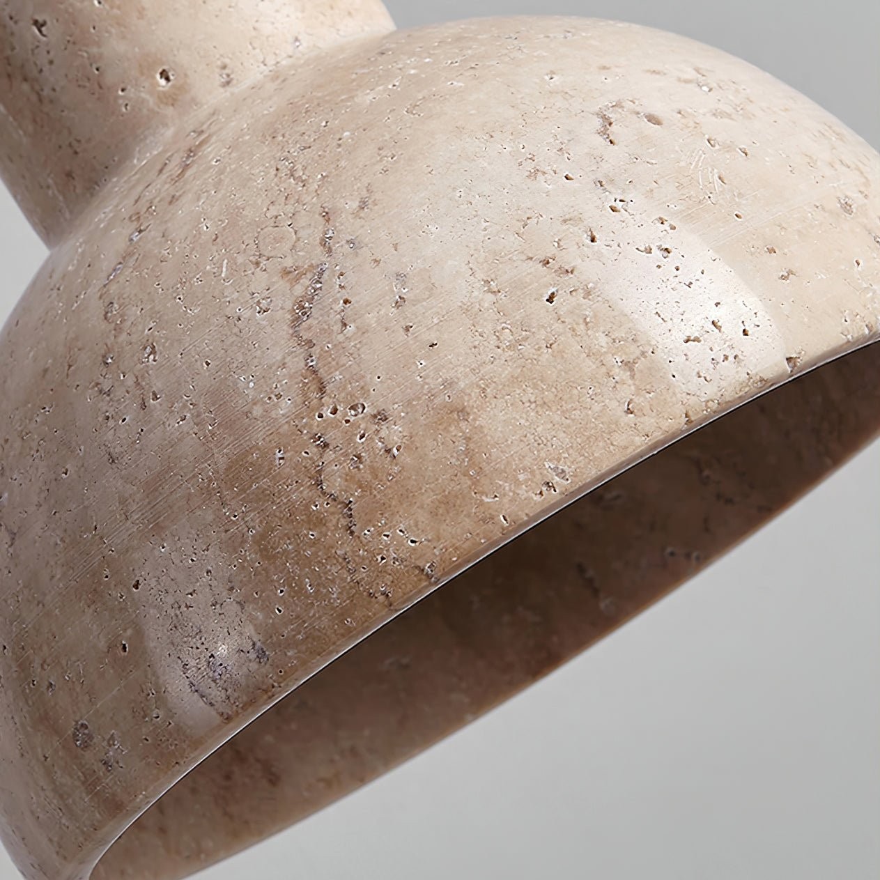 Wabi-Sabi Style Creative Travertine Pendant Light M18