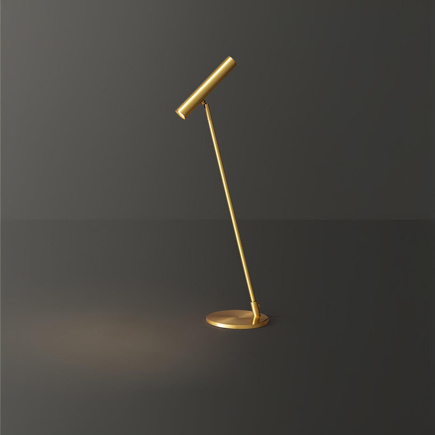 Modern Minimalist Brass Adjustable LED Floor Lamp M507