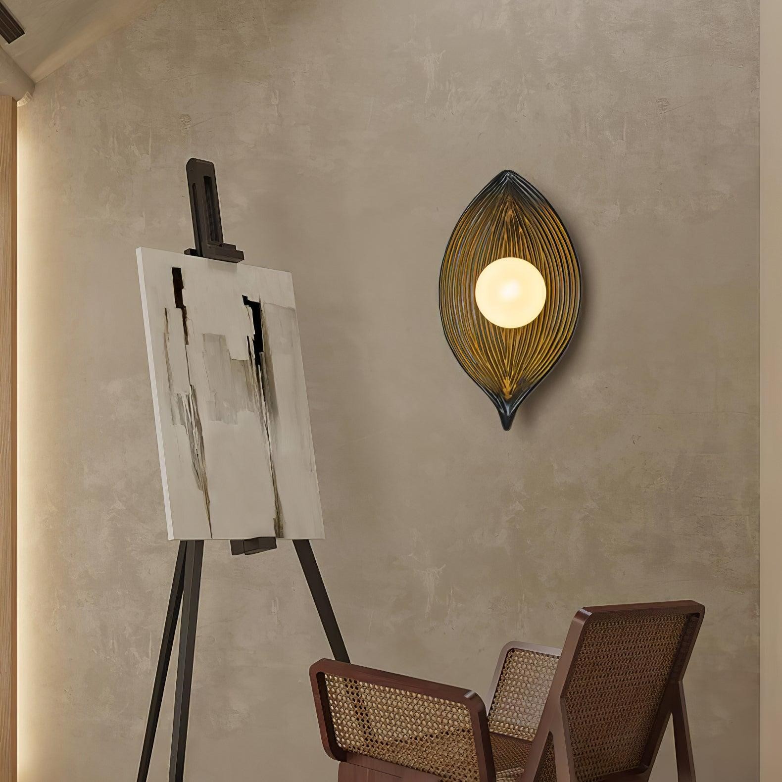 Leaf Canoe Wall Sconce M545