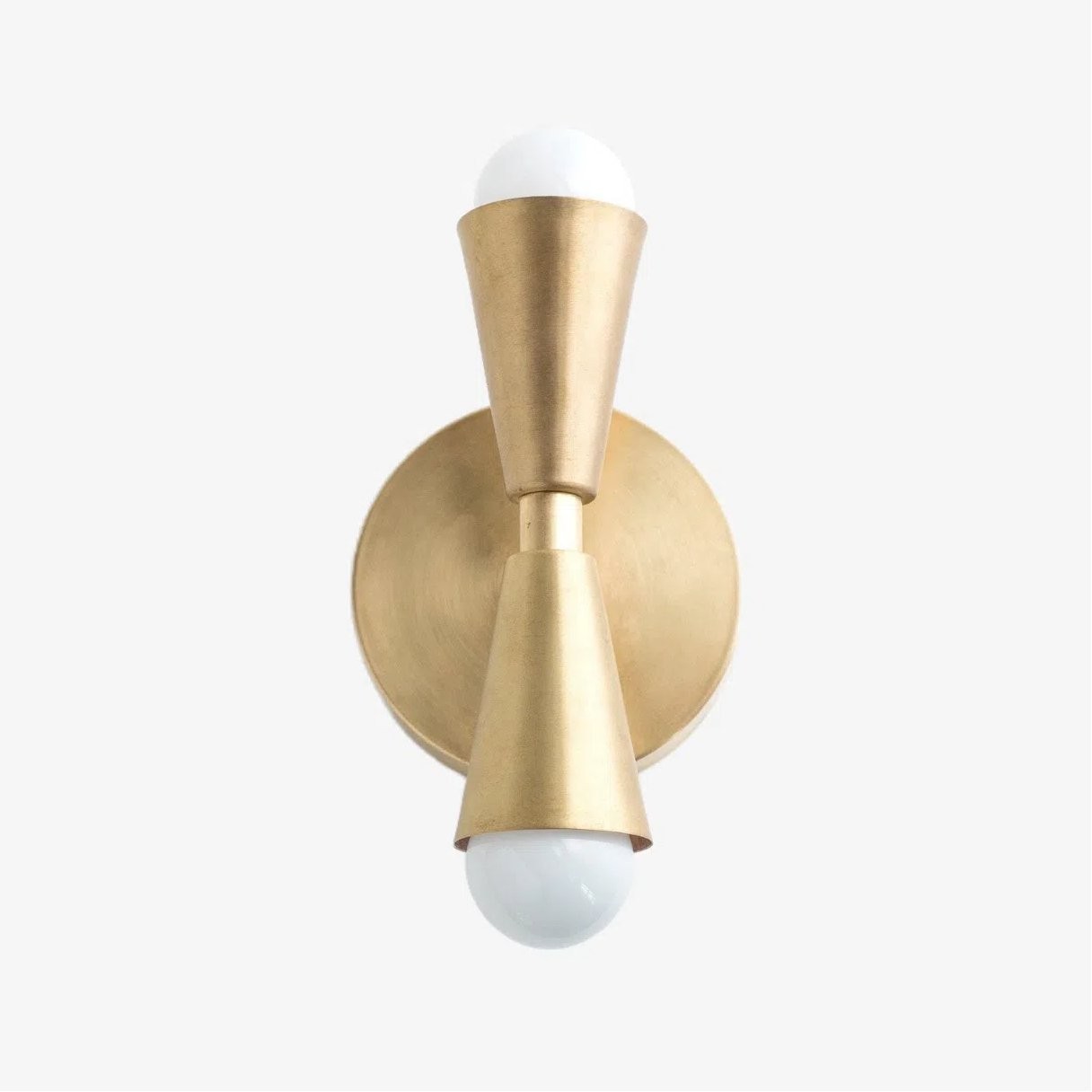 Pyralis Cone Linear Statement Wall Sconce - Modern Two Light Fixture T334