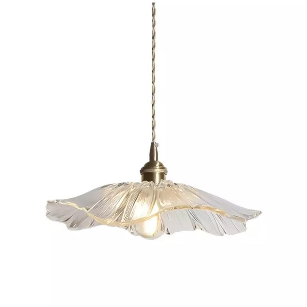 Tiffany Lotus Glass Pendant Light S55