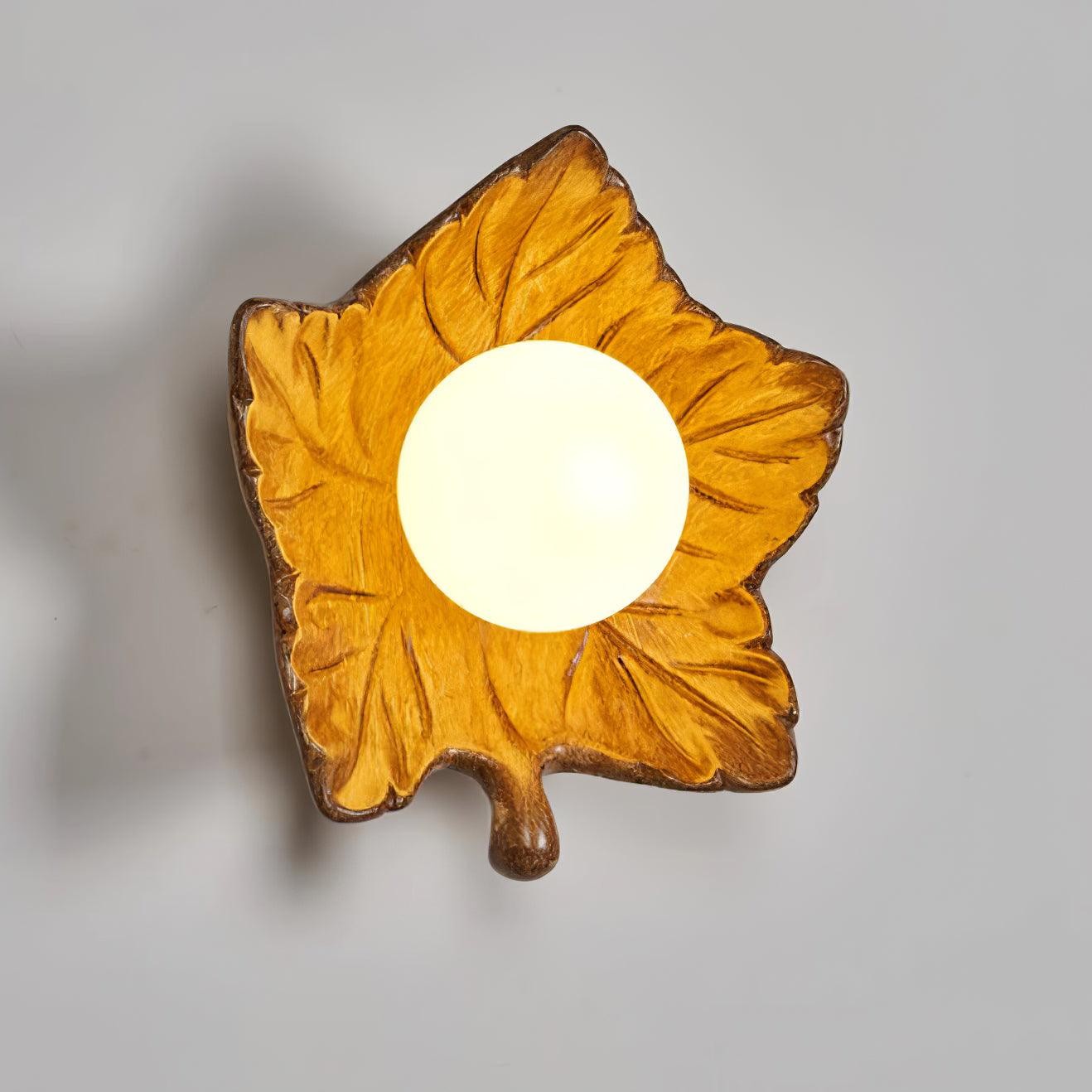 Maple Leaf Wall Light M362