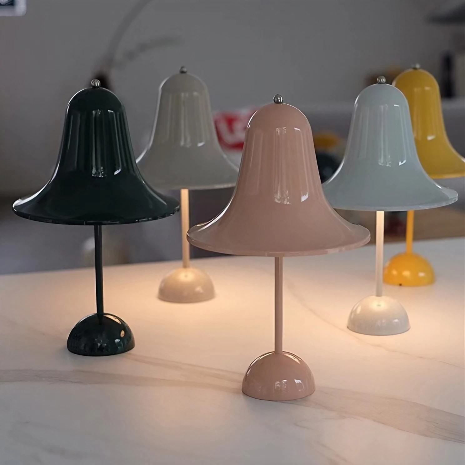 Modern Pantop Portable Table Lamp For Bedroom S52