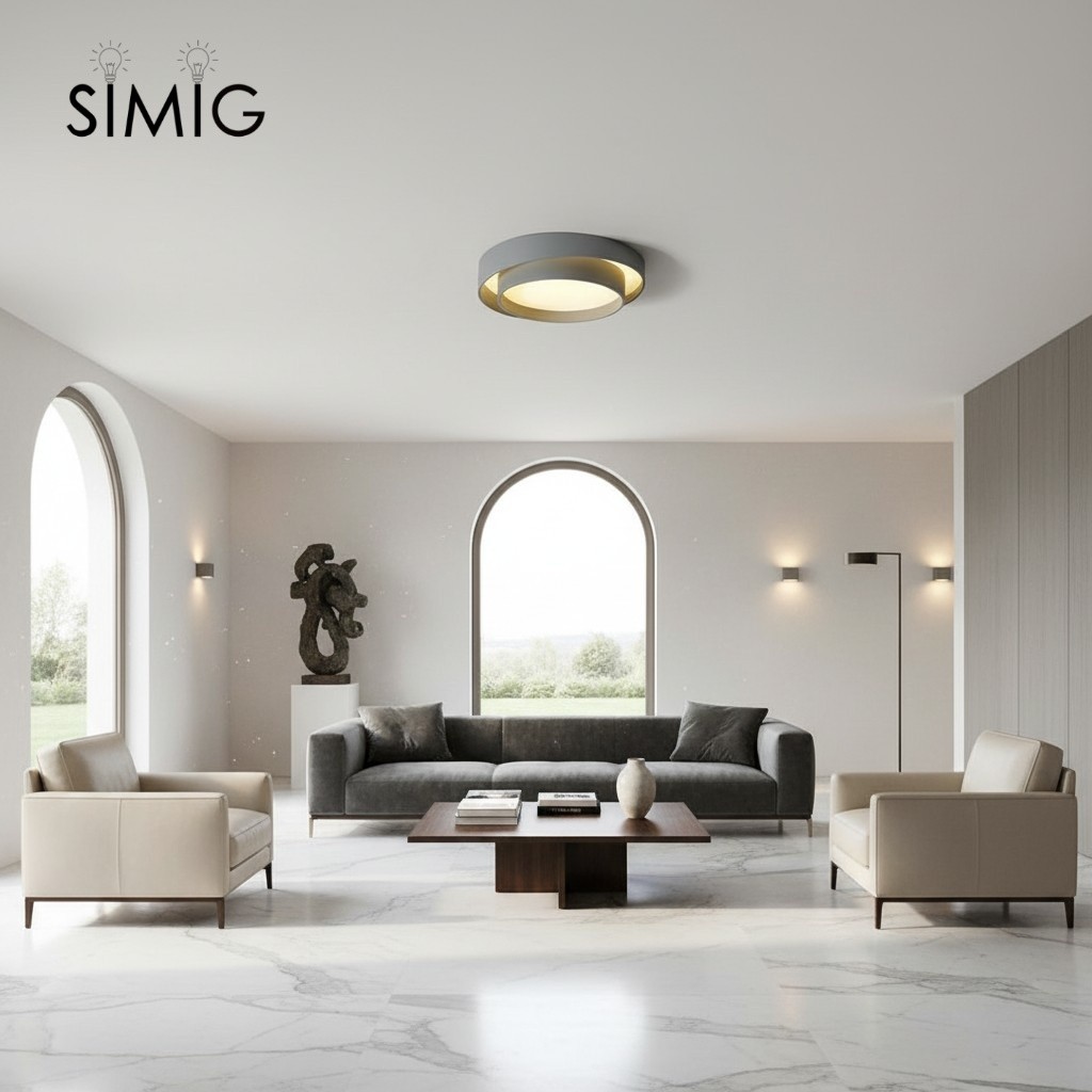 Centric 5700 LED Asymetric Melody Ceiling Lamp S77
