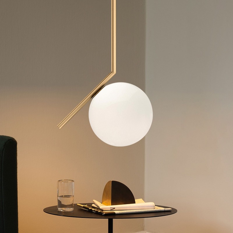 Stylish Glass Ball Pendant Light S61