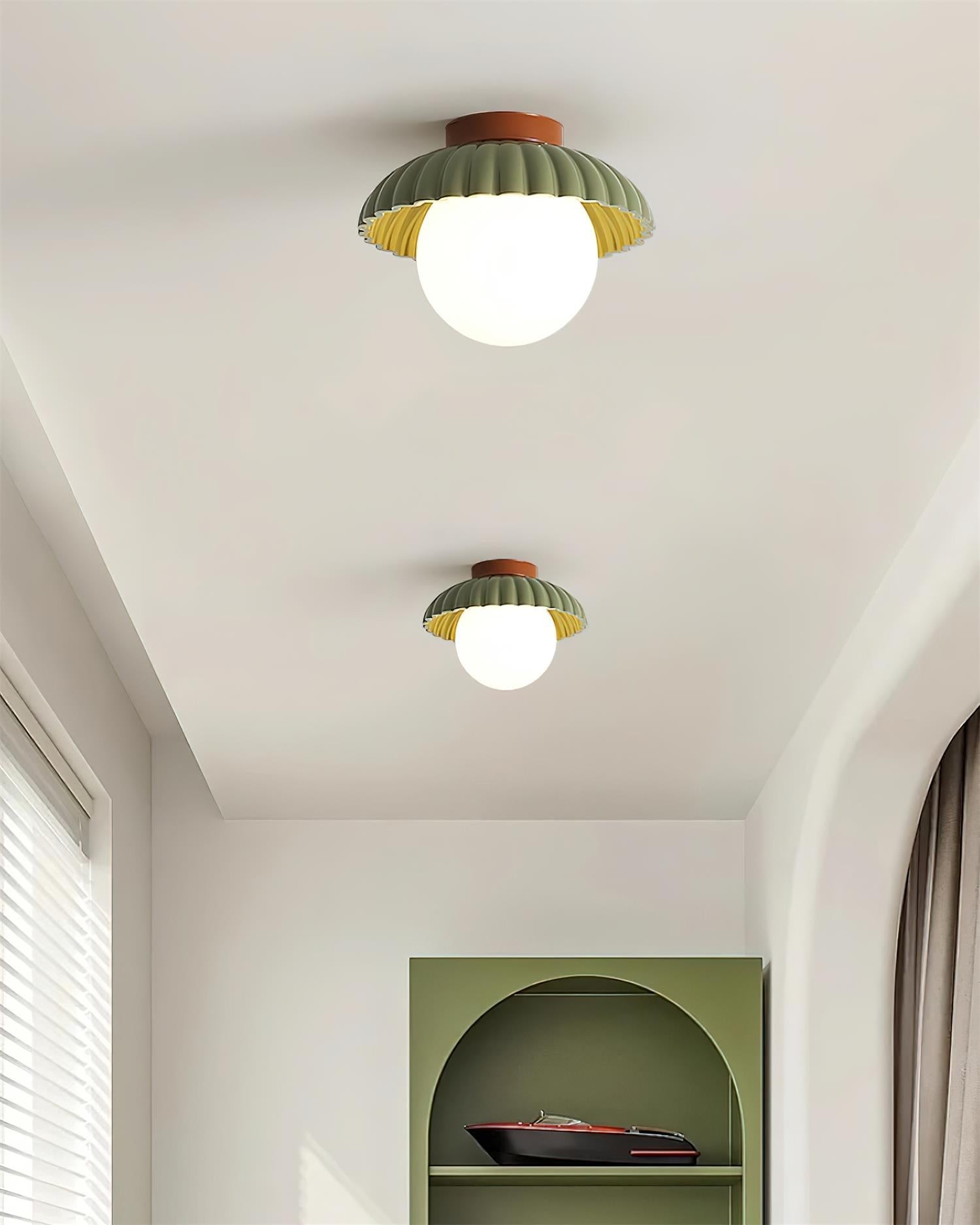 Alien Cream Style Ceiling Light M178