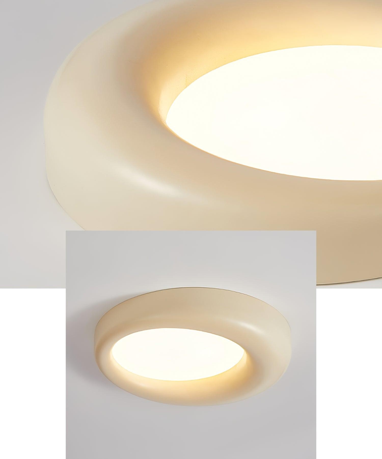 Center Offset Concentric Circle Acrylic Ceiling Lamp M413